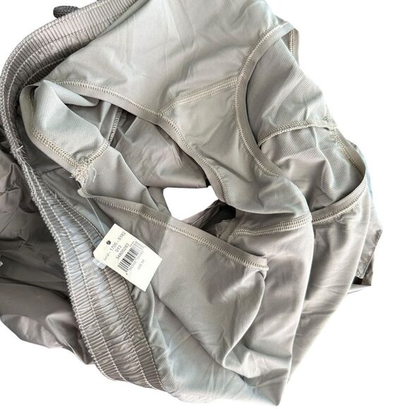 Aerie Offline Tan Metallic Shine Drawstring Athletic Shorts - Picture 9 of 9